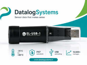 EasyLog EL-USB-1 USB temperatuur datalogger voor temperatuurregistratie in koelcellen, HACCP, transport en farmaceutische opslag