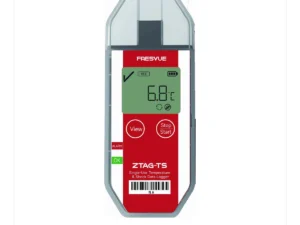 Fresvue ZTAG-TS – Single-Use Temperature & Shock Data Logger